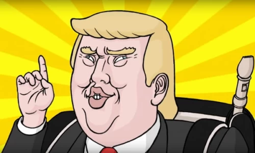 Постер Эй, президент Трап! Постер Эй, президент Трап!